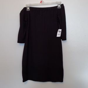 Charlotte Russe slim fit off the shoulder dress